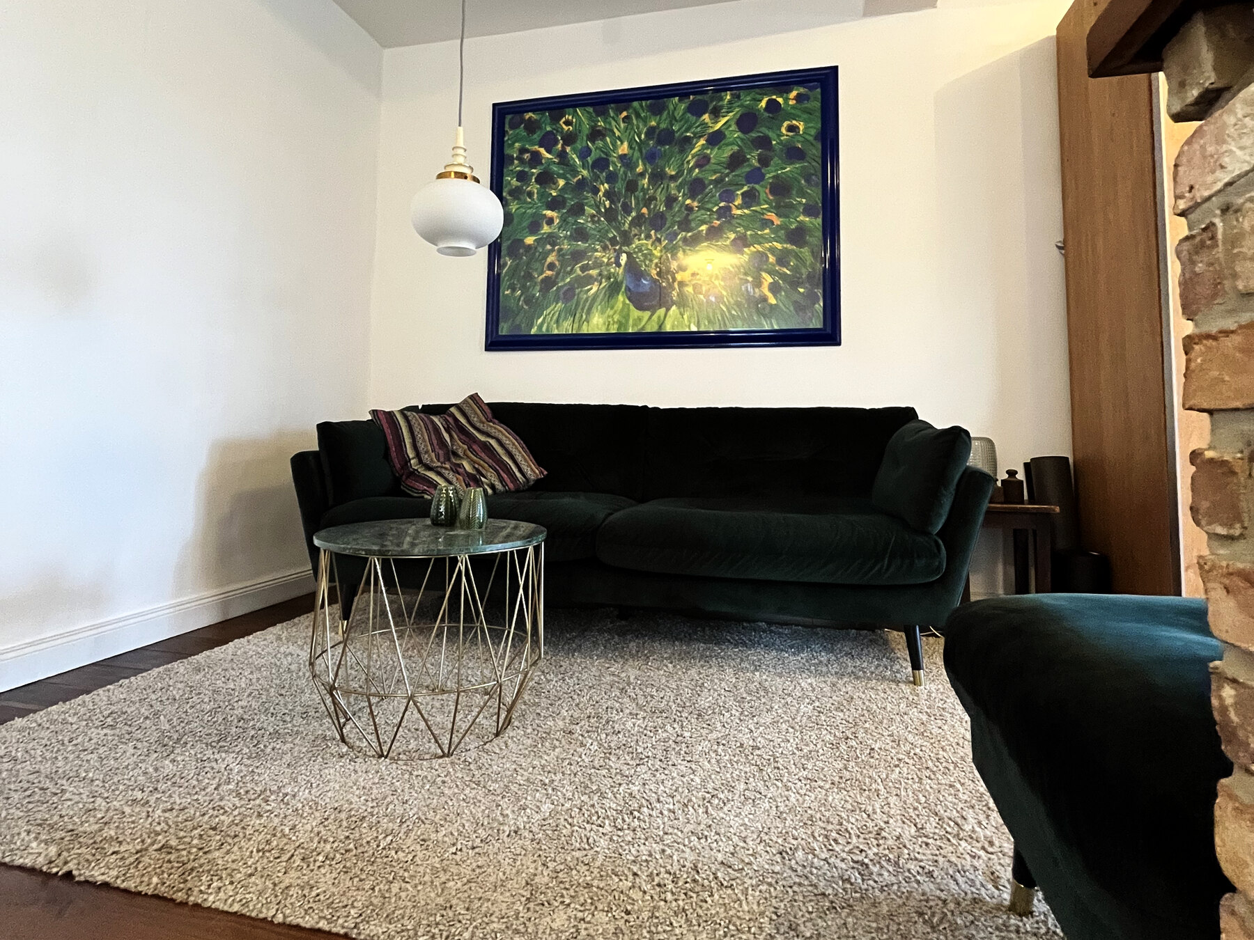 Wohnzimmer mit Couch